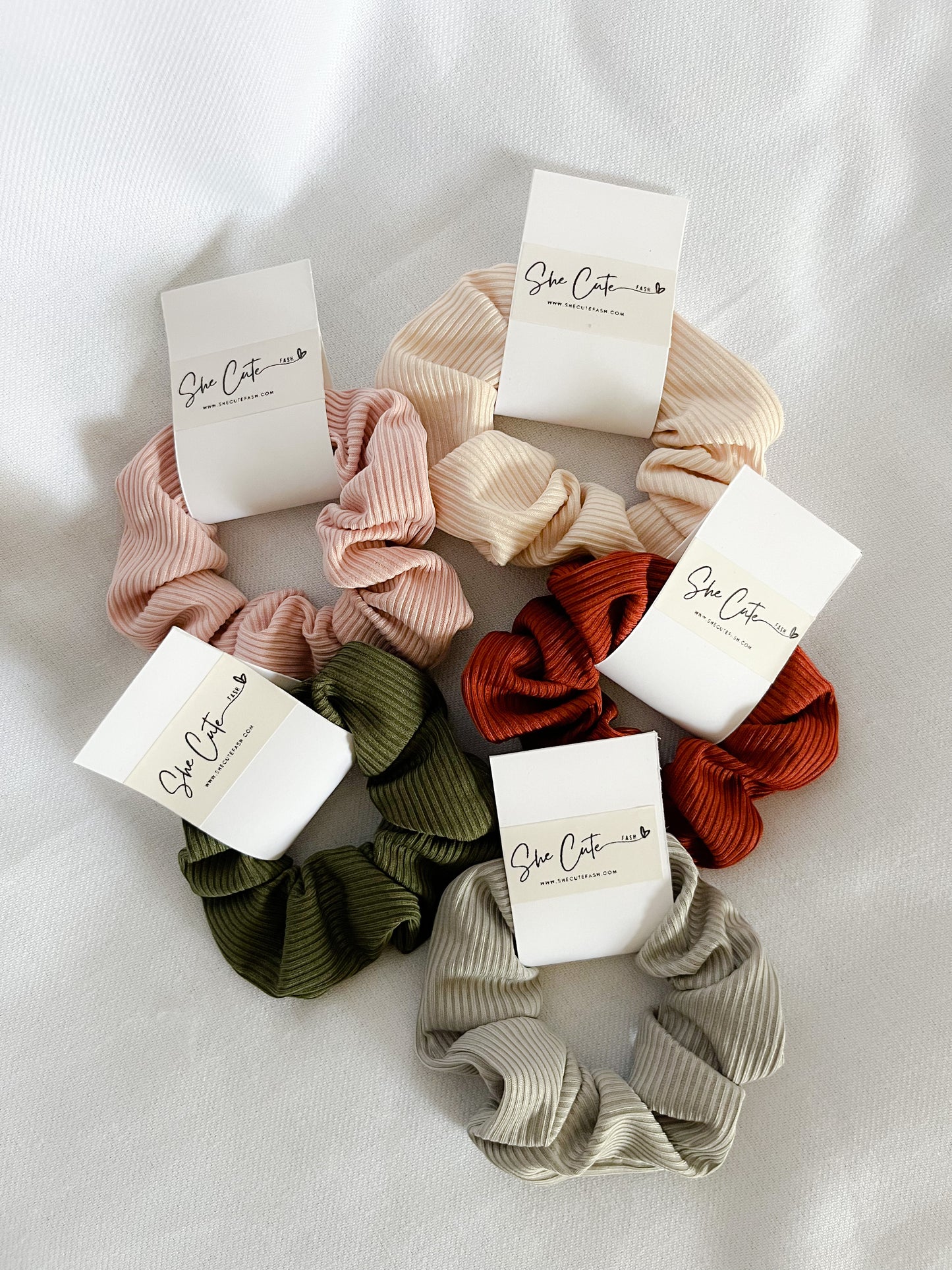 Corduroy Scrunchies