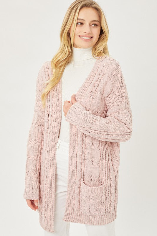 Chenille Oversized Cardigan