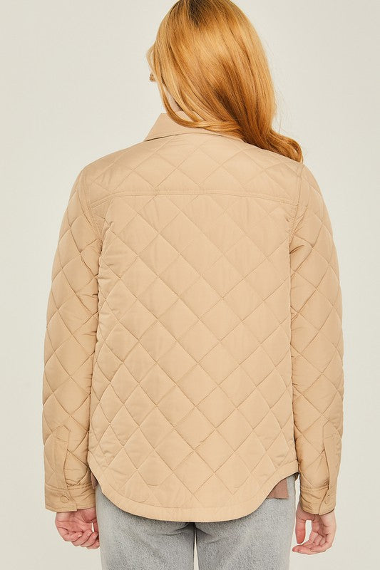 Woven Pocket Shacket