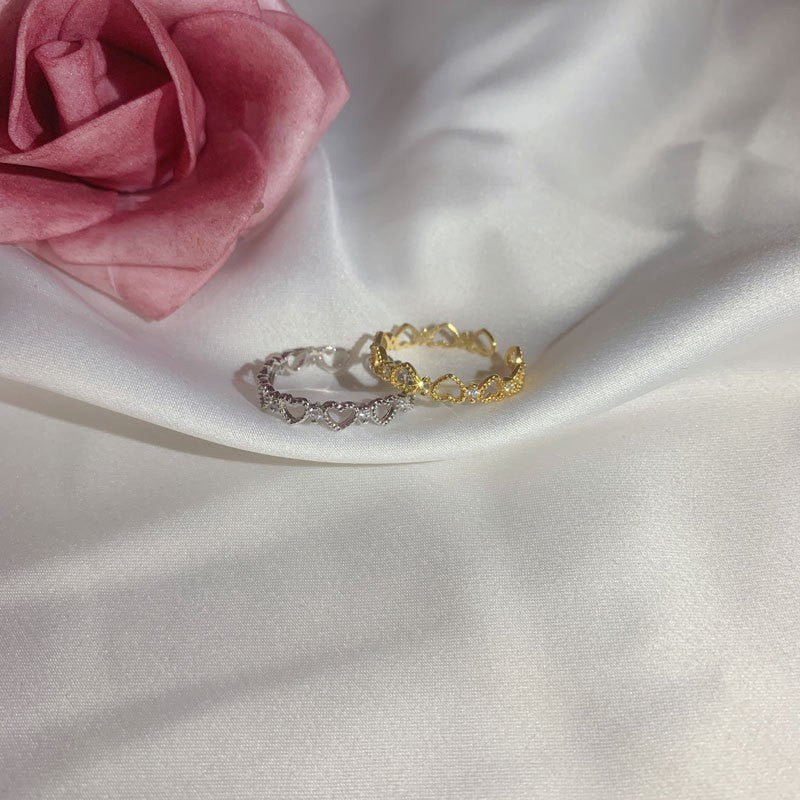 Heart Framed Ring