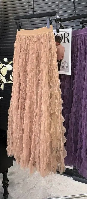 Midi Pleated Skirt