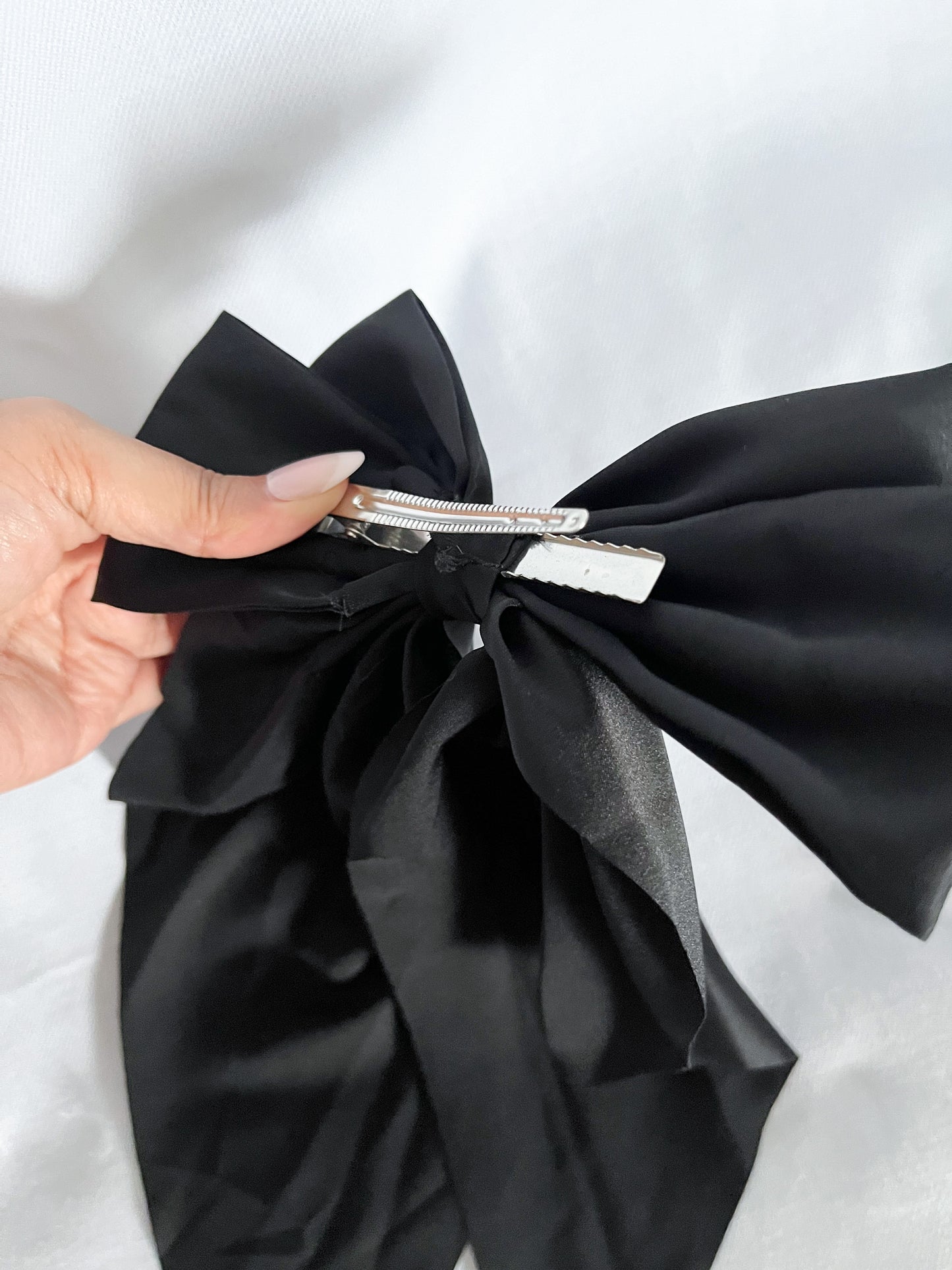 Oversized Satin Bows