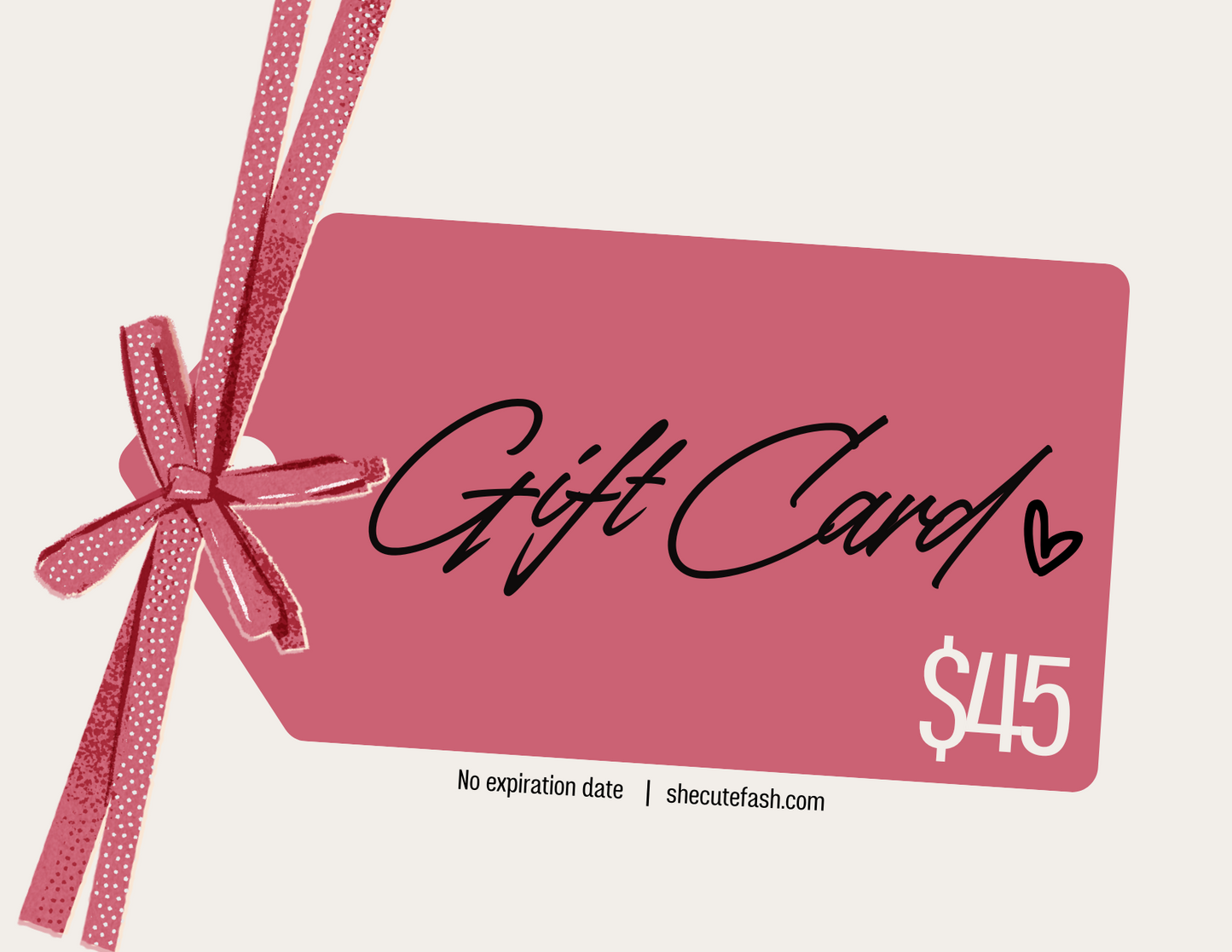 She Cute Fash Gift Card
