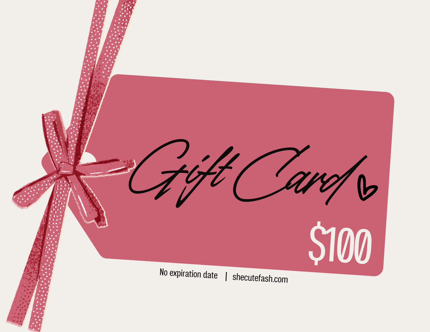 She Cute Fash Gift Card