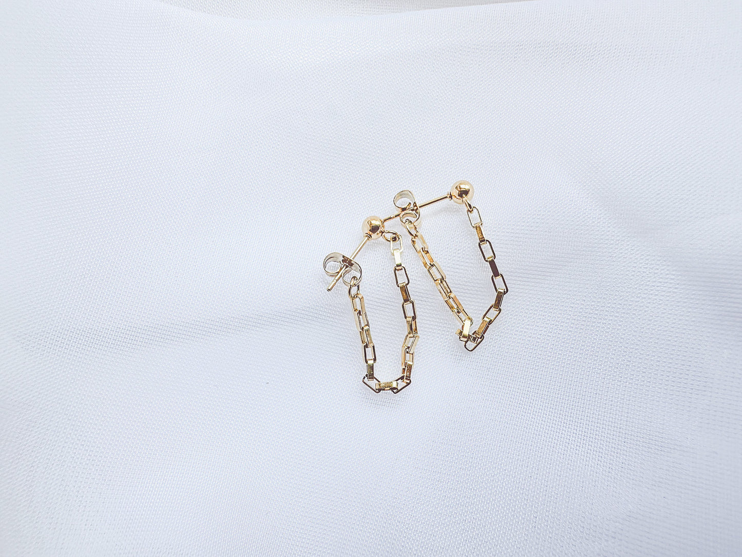 Box Chain Earrings