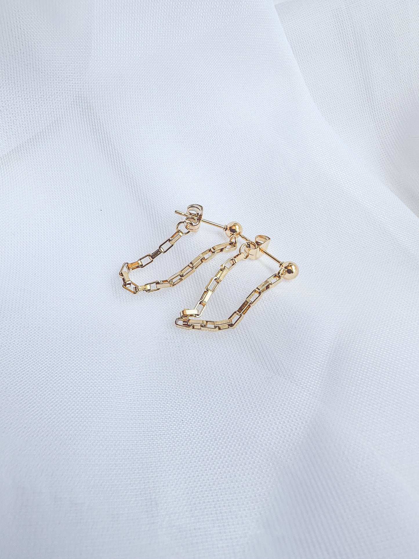 Box Chain Earrings