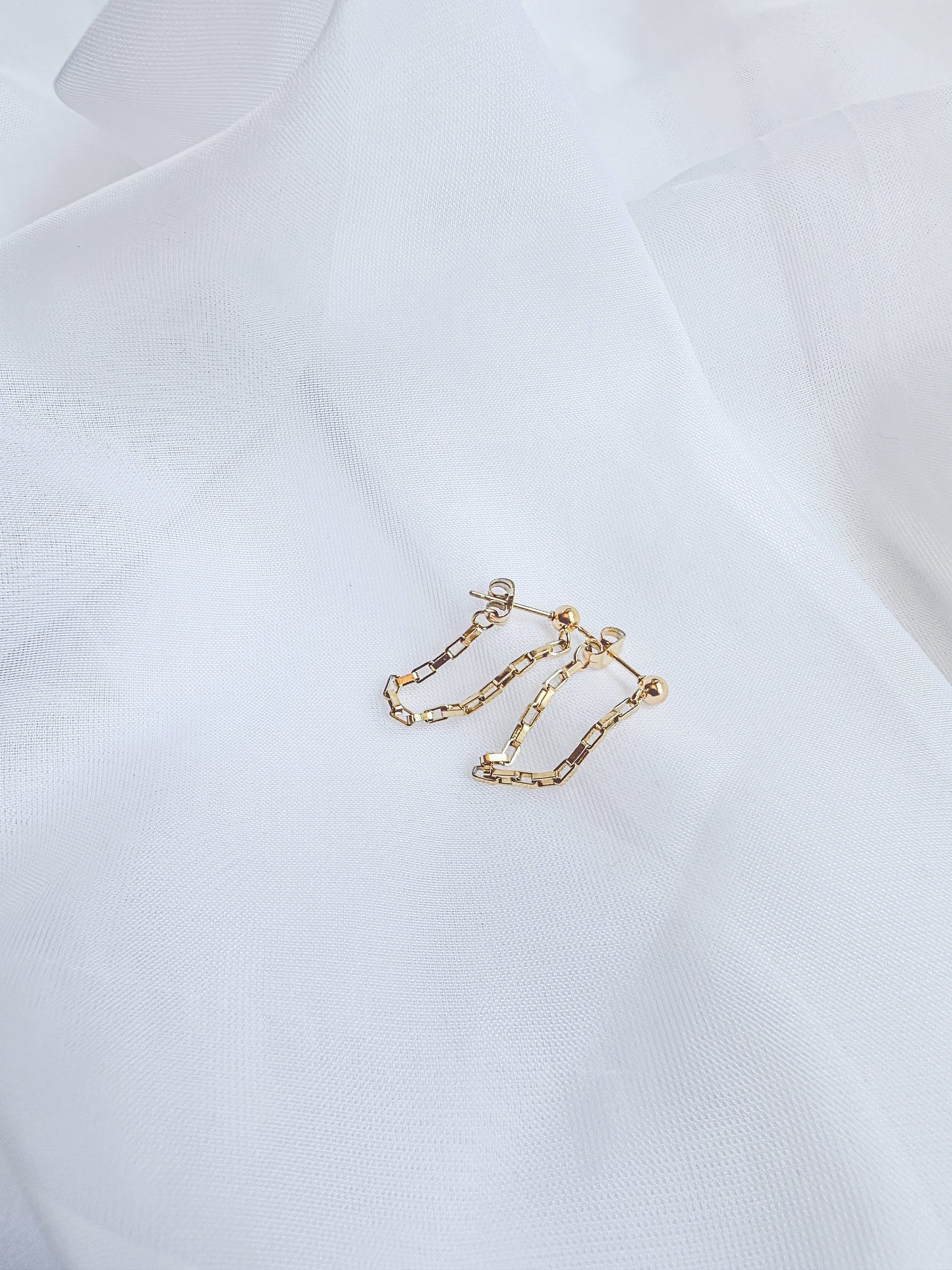 Box Chain Earrings