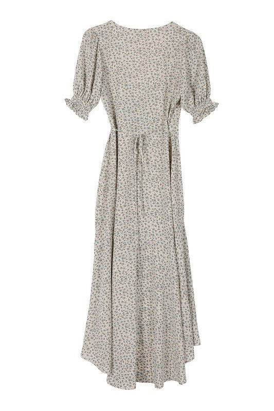 V-neck Wrap Dress