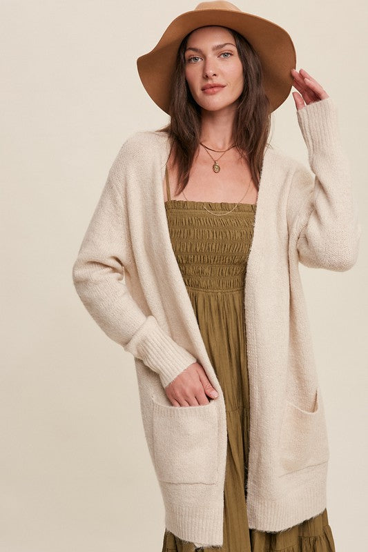 Long Knit Cardigan