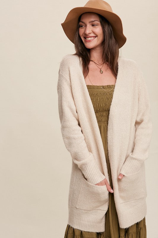 Long Knit Cardigan