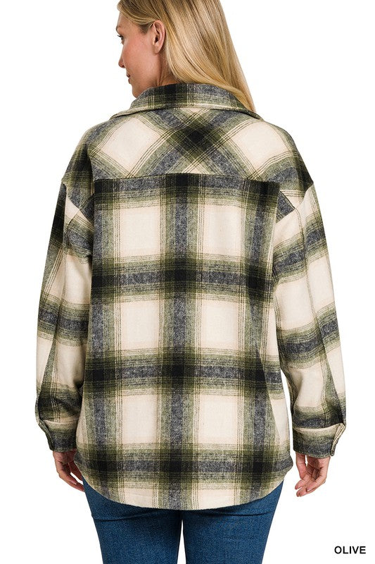 Oversized Plaid Shacket