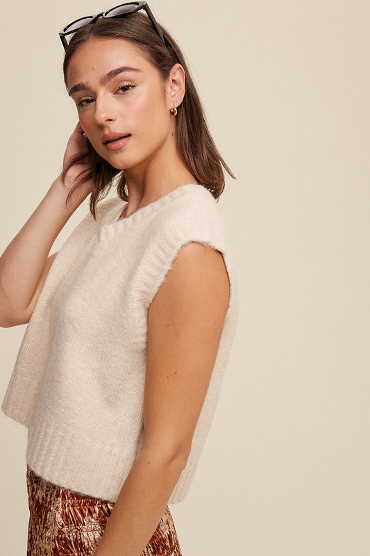 Soft Touch Cropped Vest