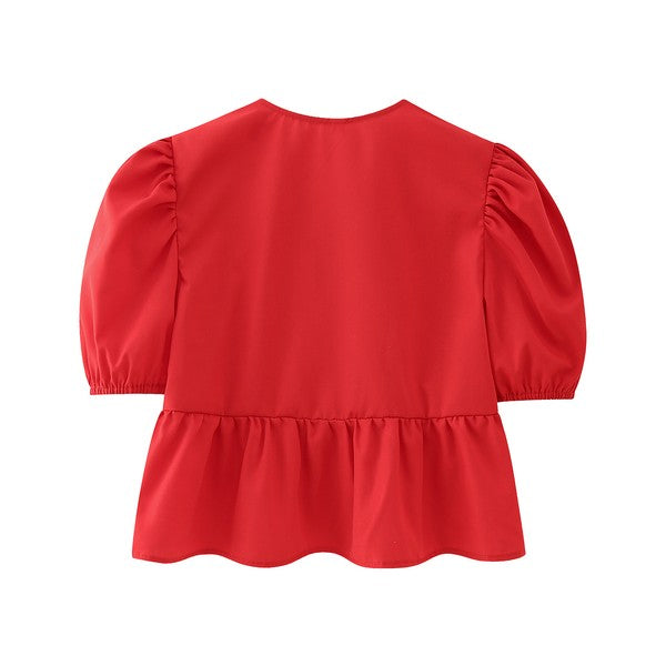 Peplum Blouse