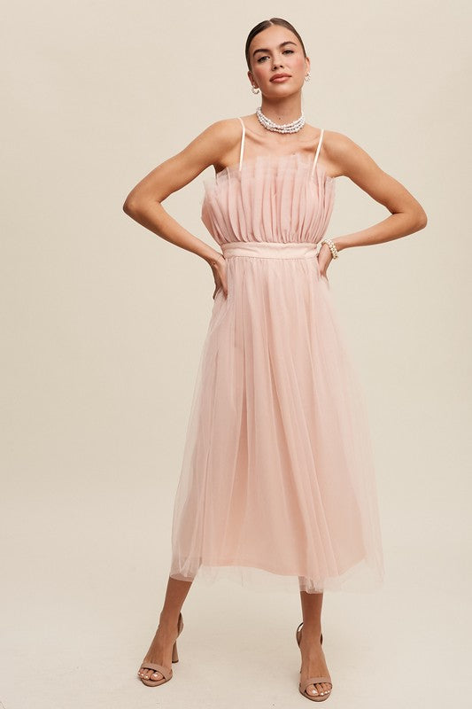 Frill Tulle Dress