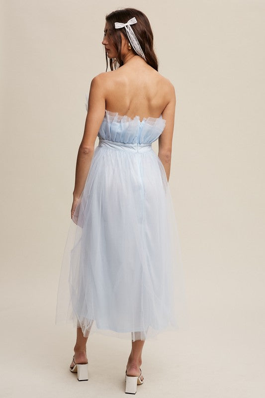 Frill Tulle Dress