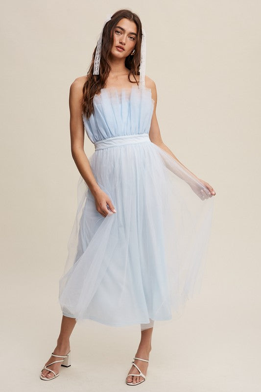 Frill Tulle Dress