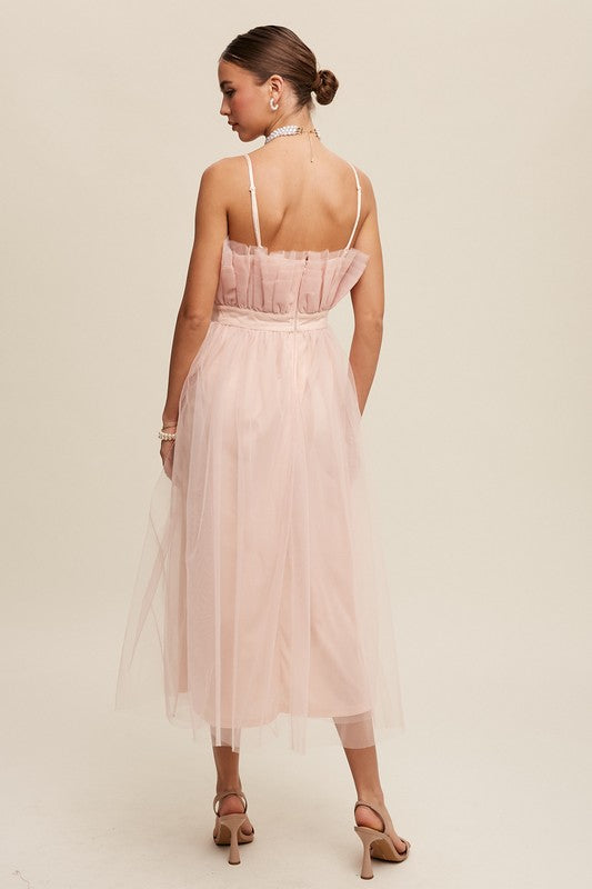 Frill Tulle Dress