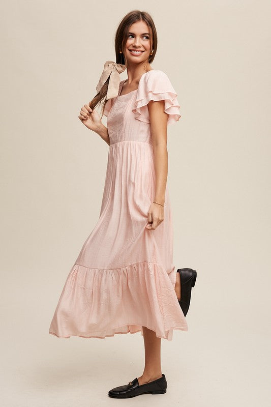 Ruffled Maxi Dress