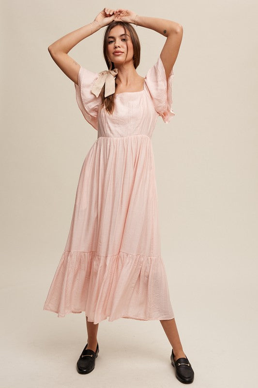 Ruffled Maxi Dress