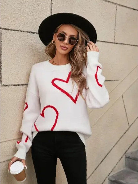 Soft Heart Sweater