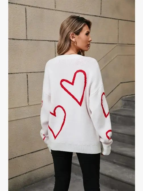 Soft Heart Sweater