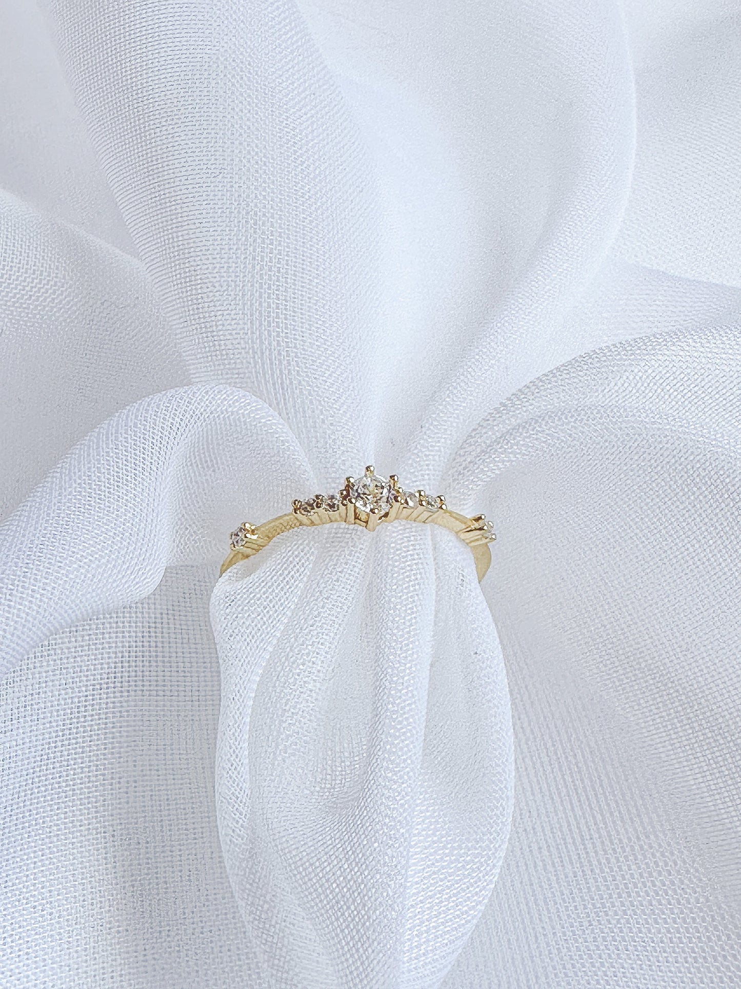 Snow Flower Ring