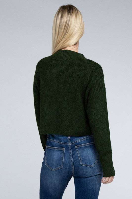 Neck Pullover Sweater