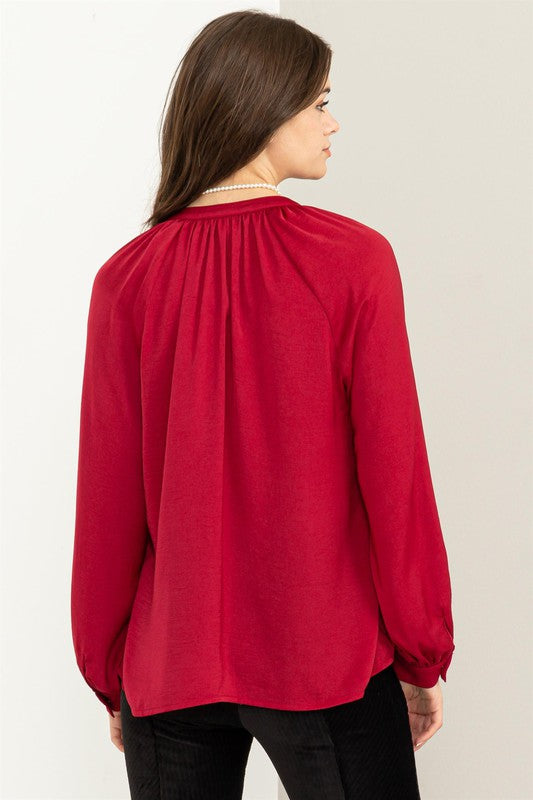 Ruffle Blouse