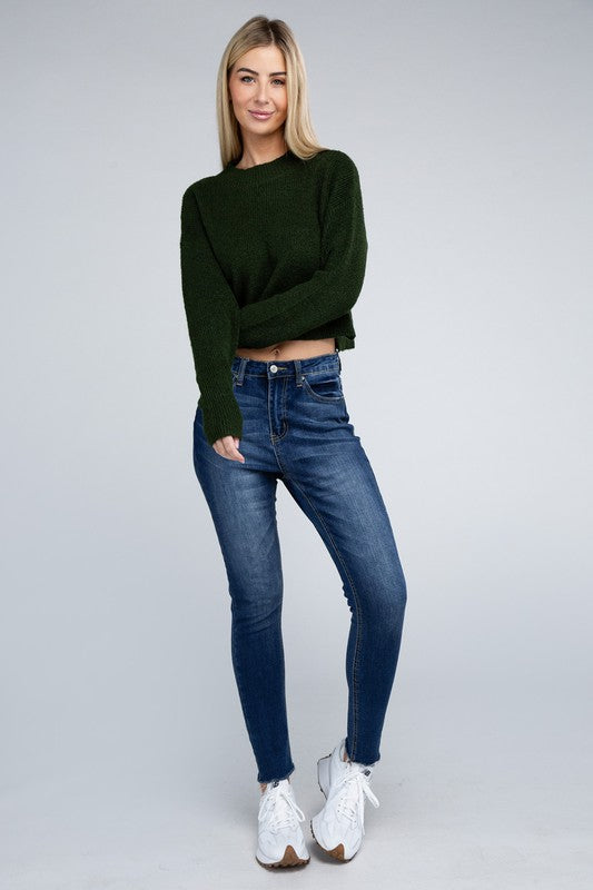 Neck Pullover Sweater