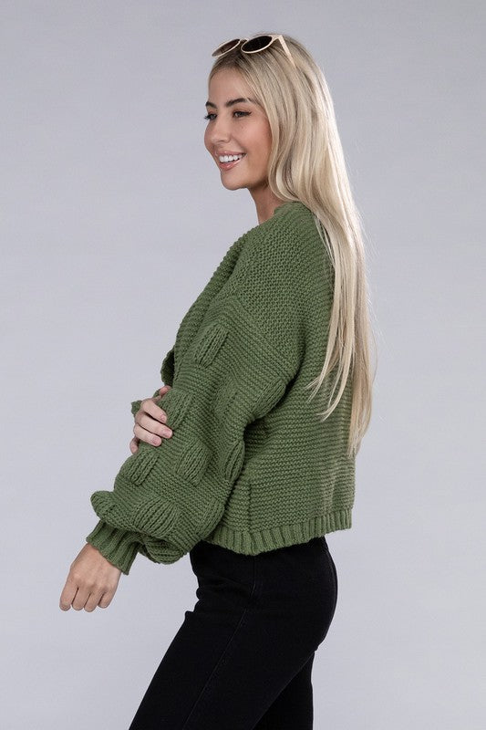 Open Front Cardigan