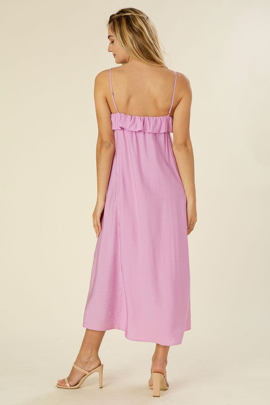 Maxi Ruffle Dress