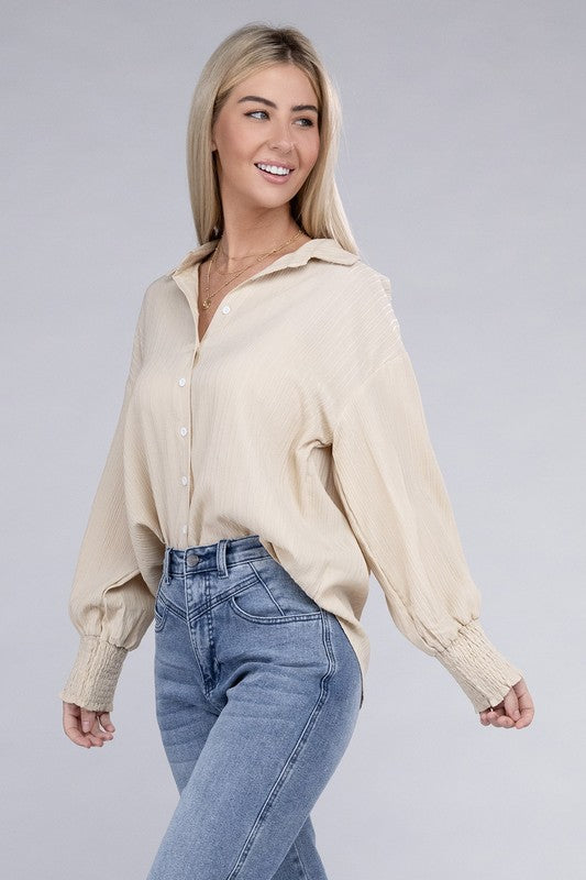 Dropped Shoulder Shirt