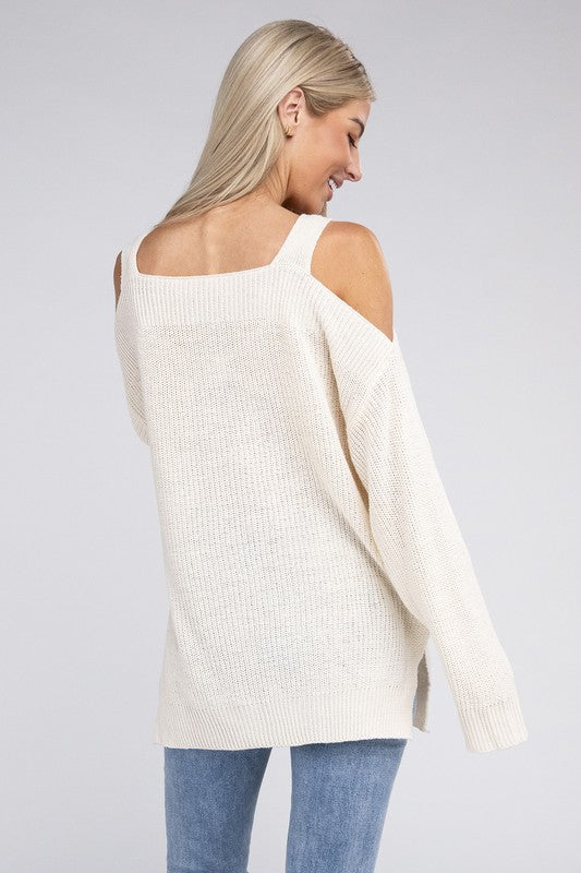 Off The Shoulder Sweater