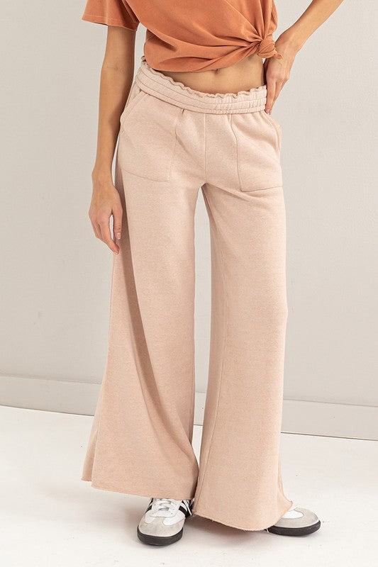 High Rise Drawstring Pants