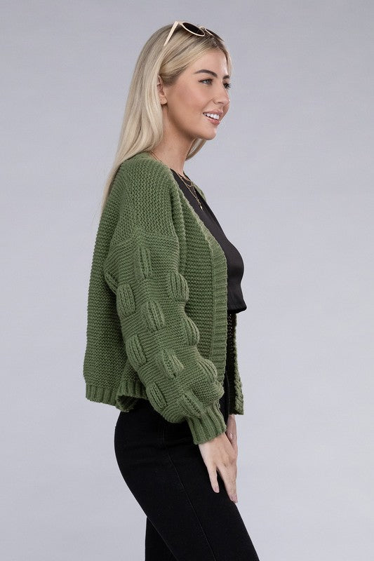 Open Front Cardigan