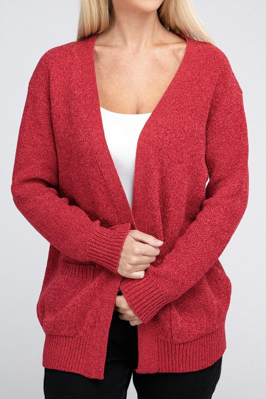 Melange Sweater Cardigan