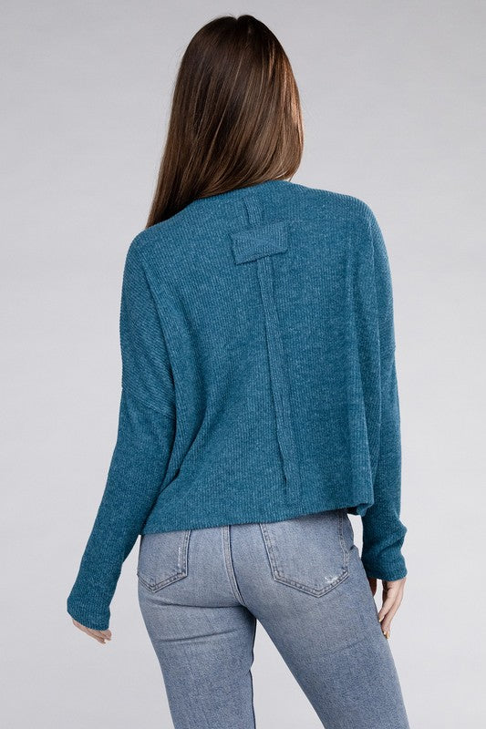 Ribbed Long Sleeve Sweater