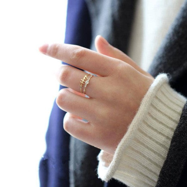 Snow Flower Ring