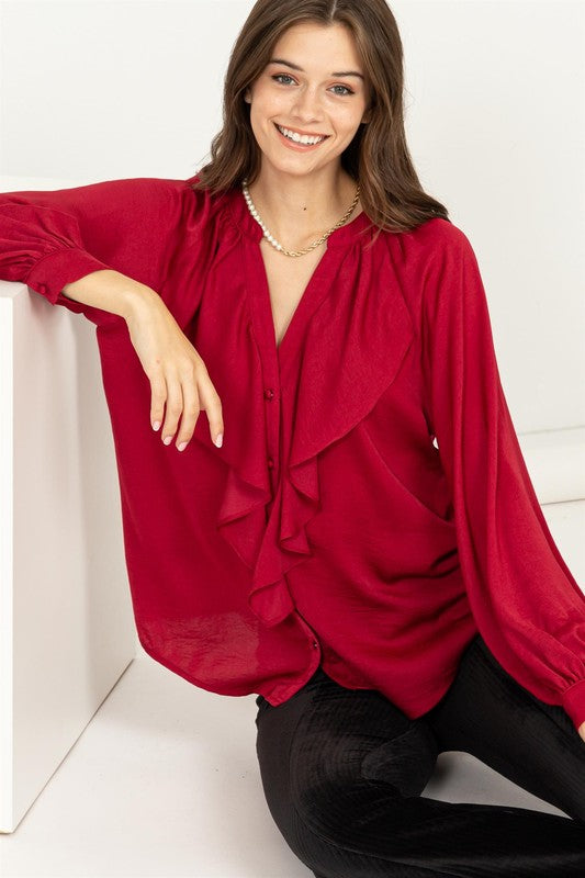 Ruffle Blouse