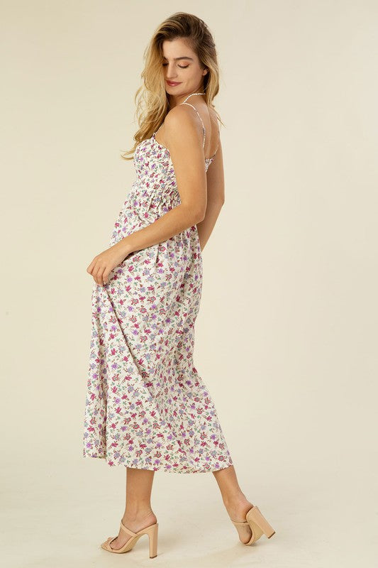 Smocked Cami Maxi Dress