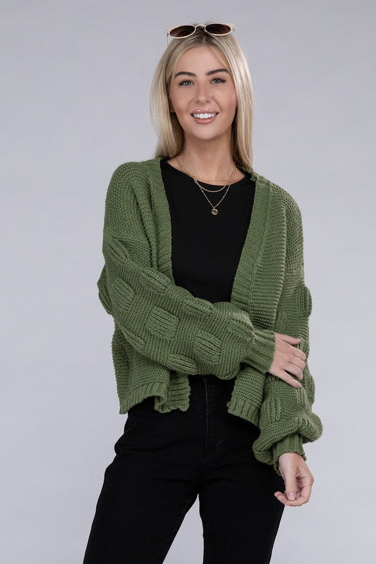 Open Front Cardigan