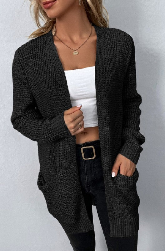 Open Front Cardigan